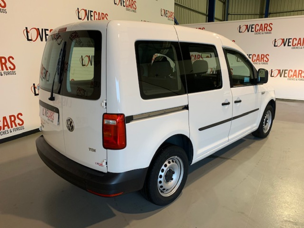 VOLKSWAGEN CADDY COMBI 5 PLAZAS 2.0 TDI de segunda mano