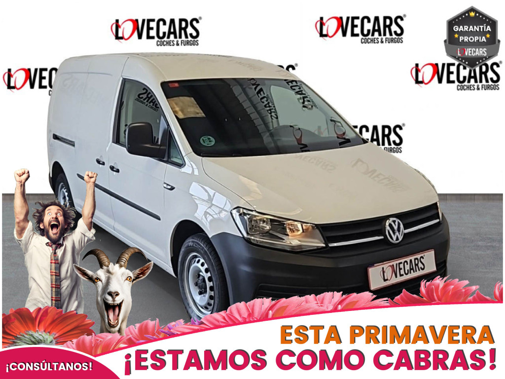 VOLKSWAGEN CADDY MAXI 2.0 TDI FURGÓN CERRADO MAXI 102 de segunda mano