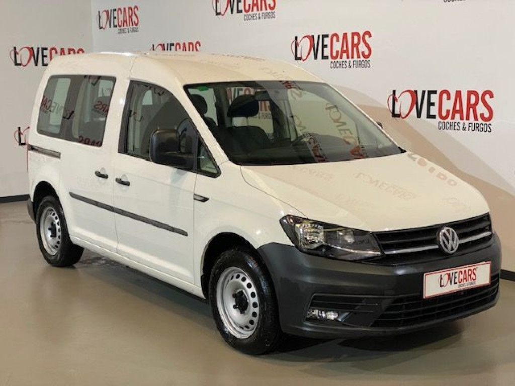 VOLKSWAGEN CADDY TDI COMBI 5 PLAZAS de segunda mano