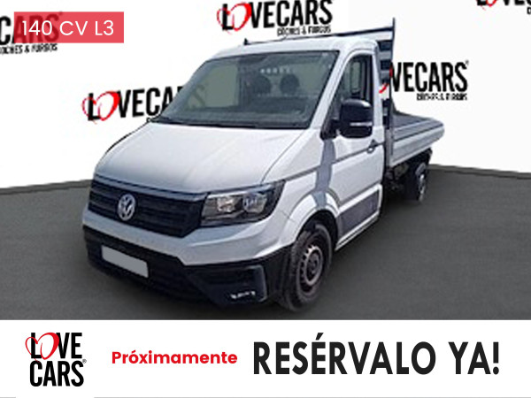 VOLKSWAGEN CRAFTER 2.0 TDI 35 L3 CHASIS CAJA ABIERTA 140 de segunda mano