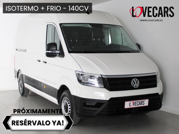VOLKSWAGEN CRAFTER 2.0 TDI 35 L3H2 FURGÓN ISOTERMO+EQUIPO FRIO 140 de segunda mano