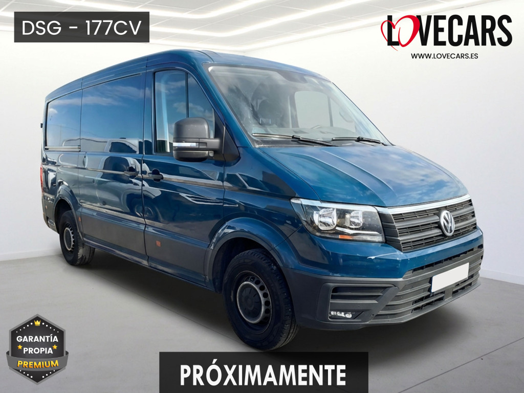 VOLKSWAGEN CRAFTER 2.0 TDI DSG 35 FURGÓN BATALLA MEDIA 177 de segunda mano