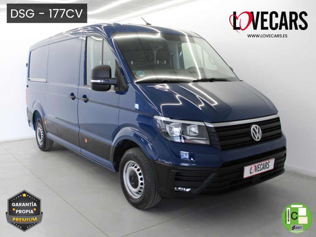 VOLKSWAGEN CRAFTER 2.0 TDI DSG 35 FURGÓN BATALLA MEDIA 177 de segunda mano