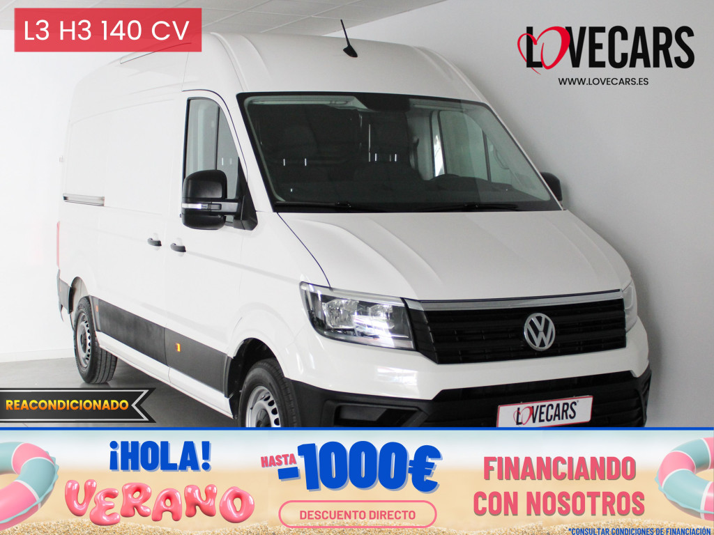 VOLKSWAGEN CRAFTER 2.0 TDI FURGON 35 L3 H3 140 de segunda mano