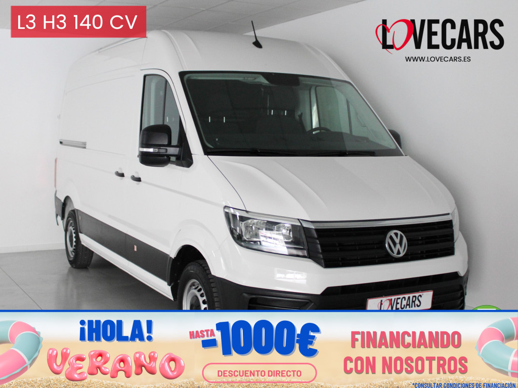 VOLKSWAGEN CRAFTER 2.0 TDI FURGON 35 L3 H3 140 de segunda mano