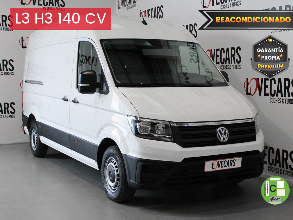 VOLKSWAGEN CRAFTER 2.0 TDI FURGON 35 L3 H3 140 de segunda mano