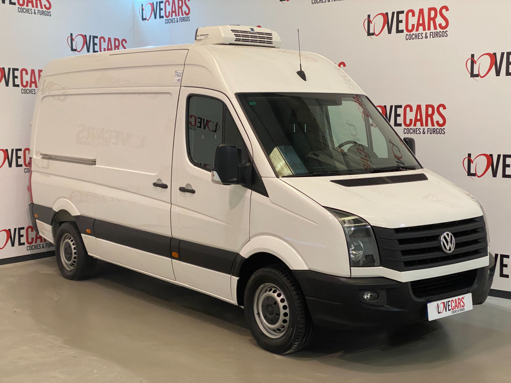 VOLKSWAGEN CRAFTER TDI 35 FURGON ISOTERMO + EQUIPO FRIO 136 de segunda mano