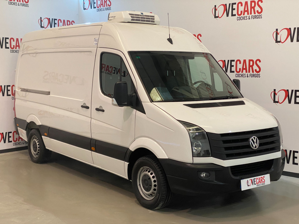 VOLKSWAGEN CRAFTER TDI 35 FURGON ISOTERMO + EQUIPO FRIO 136 de segunda mano