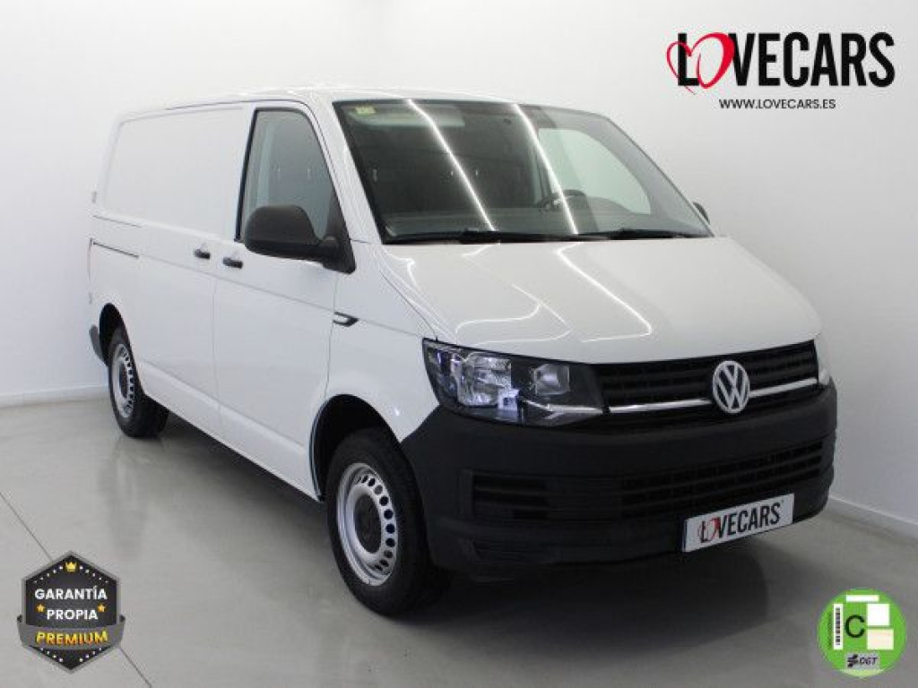 VOLKSWAGEN TRANSPORTER 2.0 TDI BMT FURGÓN CERRADO 110 de segunda mano