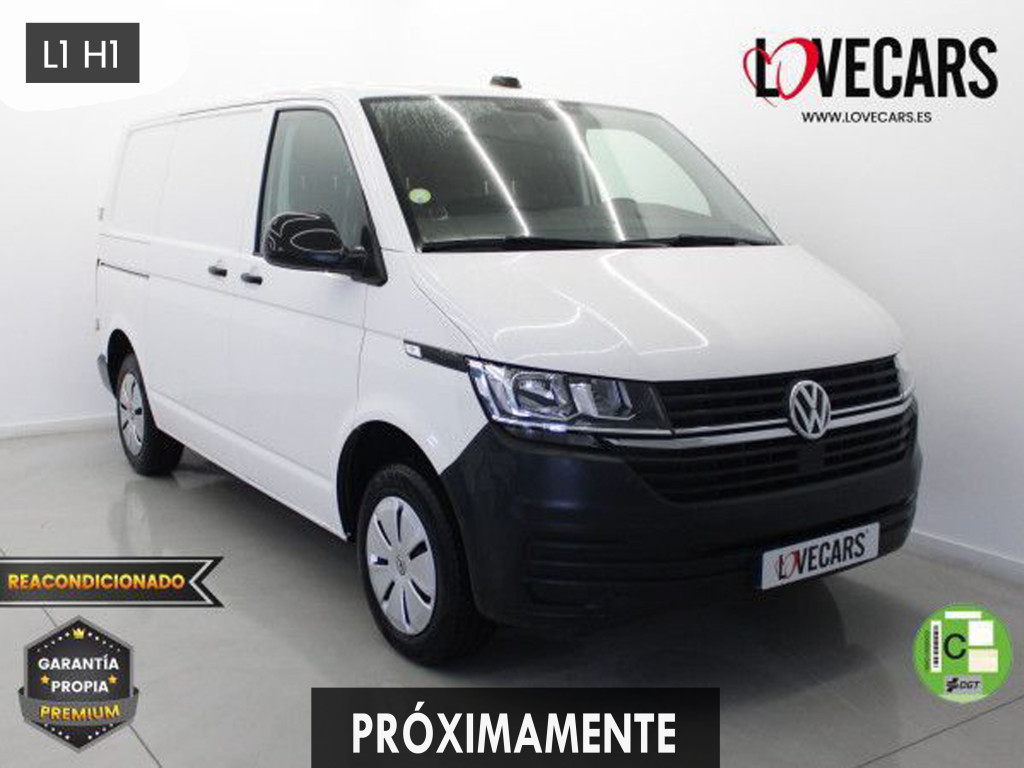 VOLKSWAGEN TRANSPORTER 2.0 TDI BMT FURGÓN CERRADO 110 de segunda mano