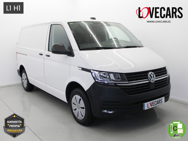 VOLKSWAGEN TRANSPORTER 2.0 TDI BMT FURGÓN CERRADO 110 de segunda mano