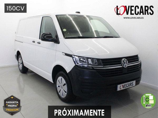 VOLKSWAGEN TRANSPORTER 2.0 TDI BMT FURGÓN CERRADO 150 de segunda mano