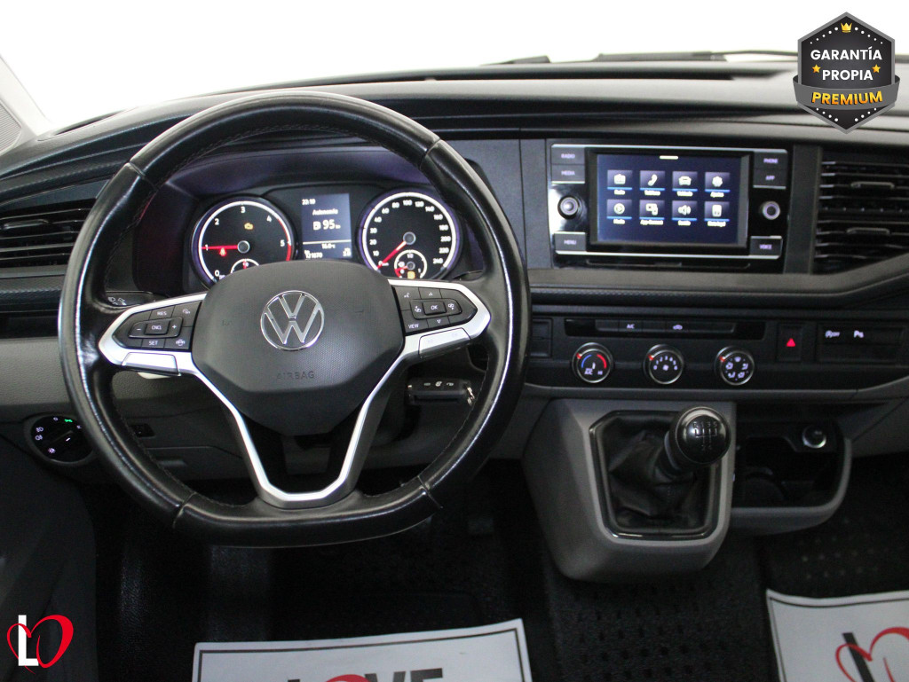 VOLKSWAGEN TRANSPORTER 2.0 TDI BMT FURGÓN TALLER 110 de segunda mano