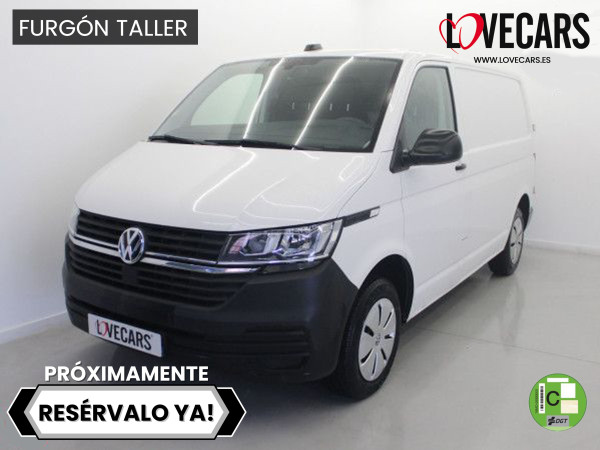 VOLKSWAGEN TRANSPORTER 2.0 TDI BMT FURGÓN TALLER 110 de segunda mano