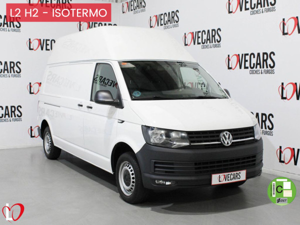 VOLKSWAGEN TRANSPORTER 2.0 TDI BMT L2 H2 FURGÓN ISOTERMO 110 de segunda mano