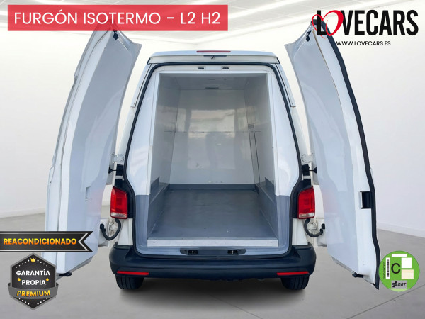 VOLKSWAGEN TRANSPORTER 2.0 TDI BMT L2 H2 FURGÓN ISOTERMO 110 de segunda mano