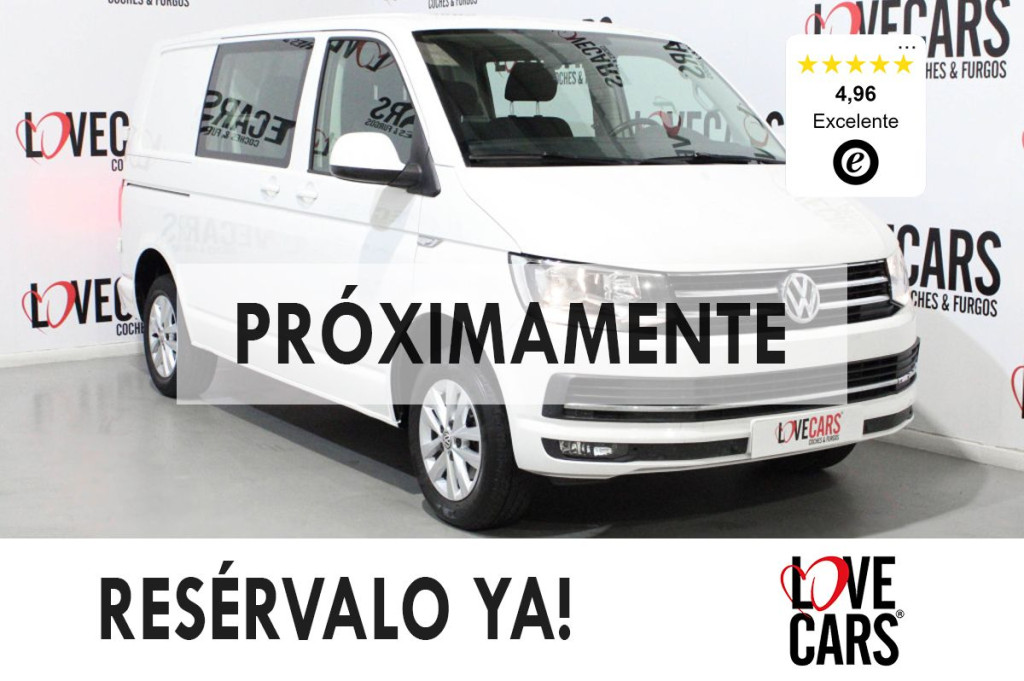VOLKSWAGEN TRANSPORTER 2.0 TDI COMBI 6 PLAZAS 102 de segunda mano