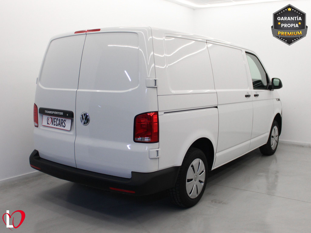 VOLKSWAGEN TRANSPORTER 2.0 TDI FURGÓN CERRADO 110 de segunda mano