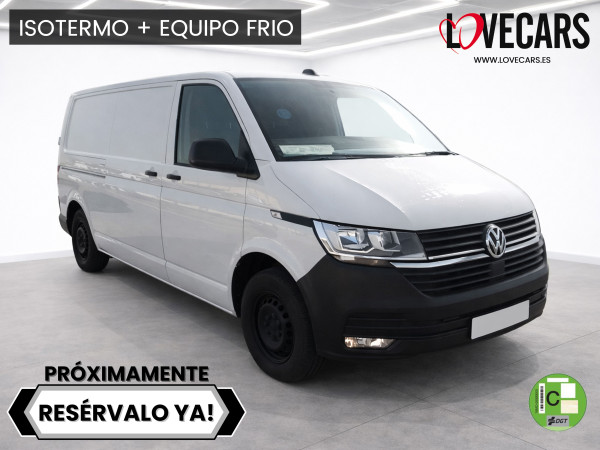 VOLKSWAGEN TRANSPORTER 2.0 TDI FURGÓN ISOTERMO + EQUIPO FRIO 110 de segunda mano