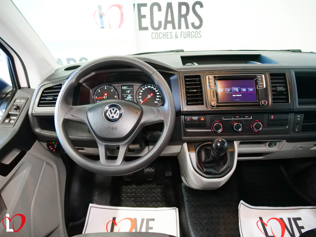 VOLKSWAGEN TRANSPORTER 2.0 TDI FURGÓN MIXTO 5 PLAZAS LARGO 150 de segunda mano
