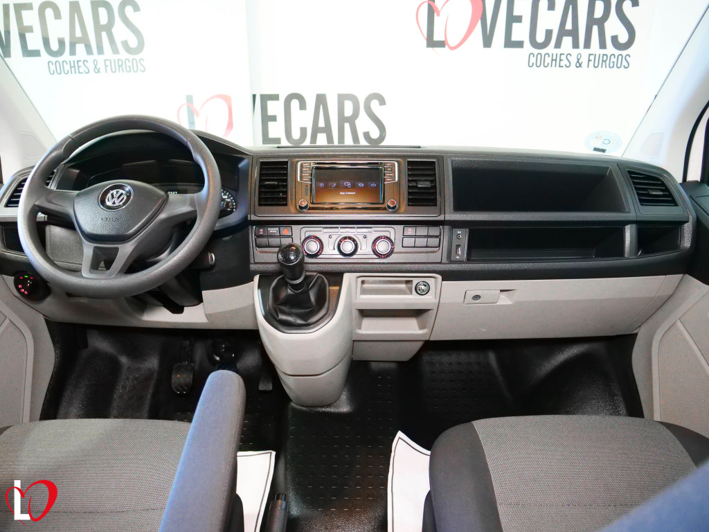VOLKSWAGEN TRANSPORTER 2.0 TDI FURGÓN MIXTO 5 PLAZAS LARGO 150 de segunda mano