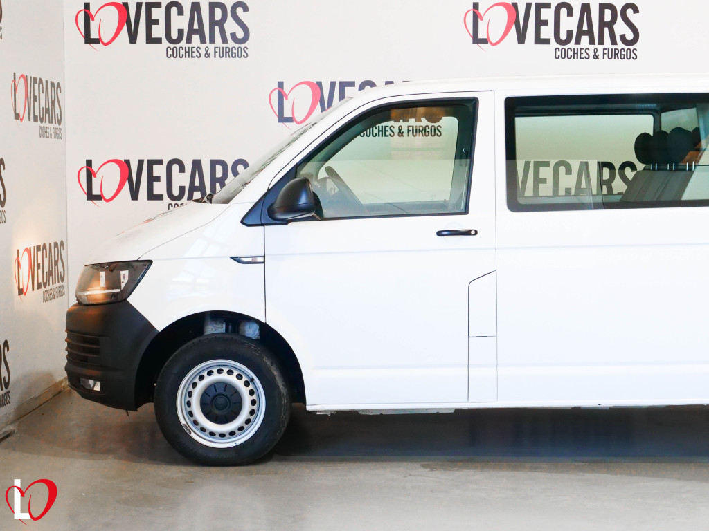 VOLKSWAGEN TRANSPORTER 2.0 TDI FURGÓN MIXTO 5 PLAZAS LARGO 150 de segunda mano