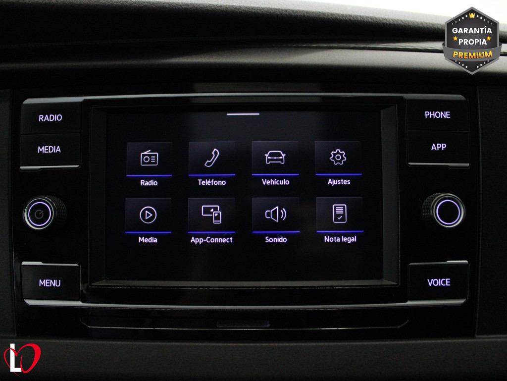 VOLKSWAGEN TRANSPORTER 2.0 TDI T6 COMBI 9 LARGA 110 de segunda mano