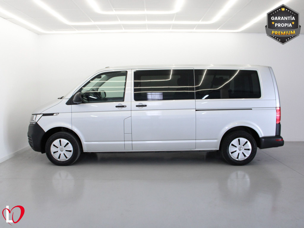 VOLKSWAGEN TRANSPORTER 2.0 TDI T6 COMBI 9 LARGA 110 de segunda mano