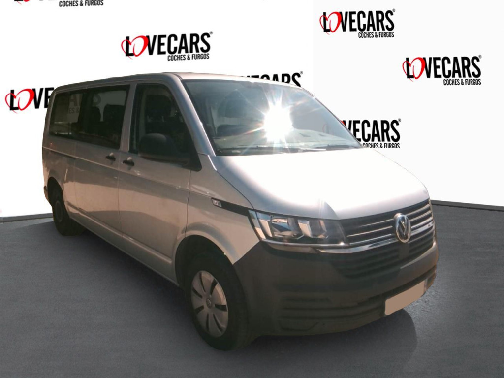 VOLKSWAGEN TRANSPORTER 2.0 TDI T6 COMBI 9 LARGA 110 de segunda mano