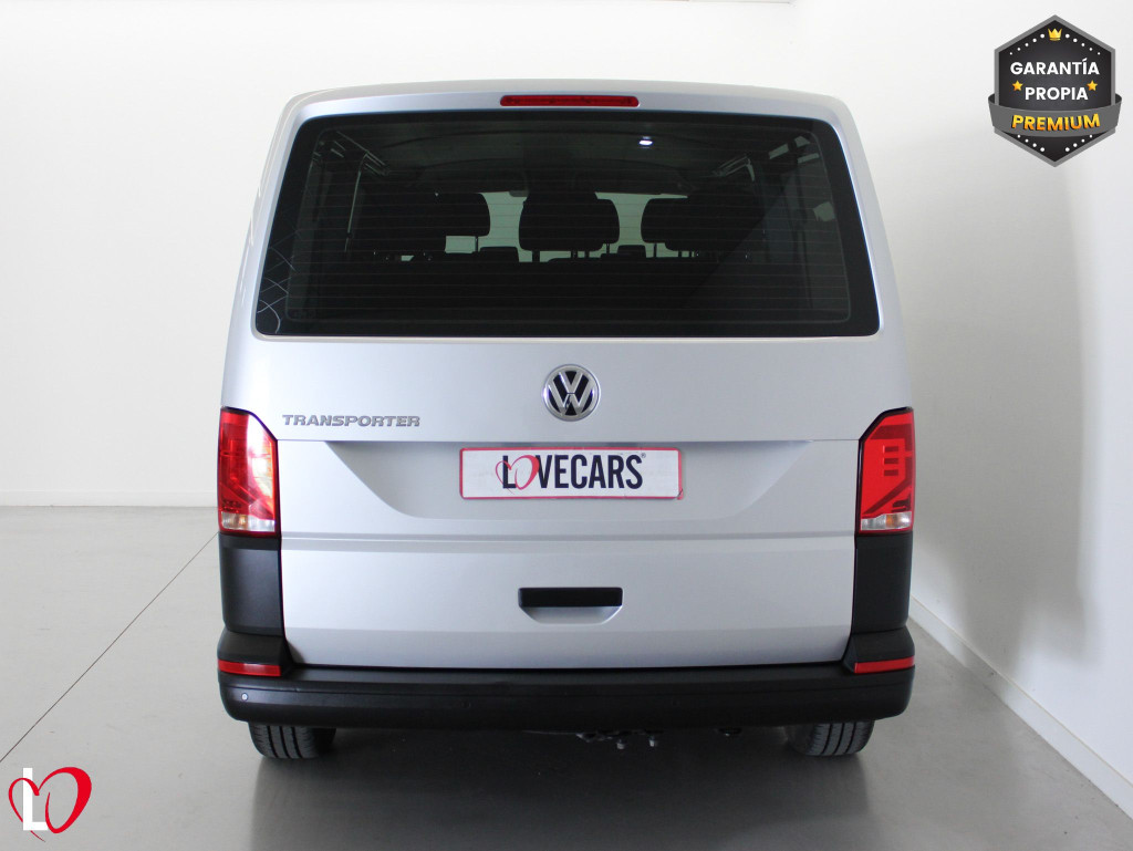 VOLKSWAGEN TRANSPORTER 2.0 TDI T6 COMBI 9 LARGA 110 de segunda mano