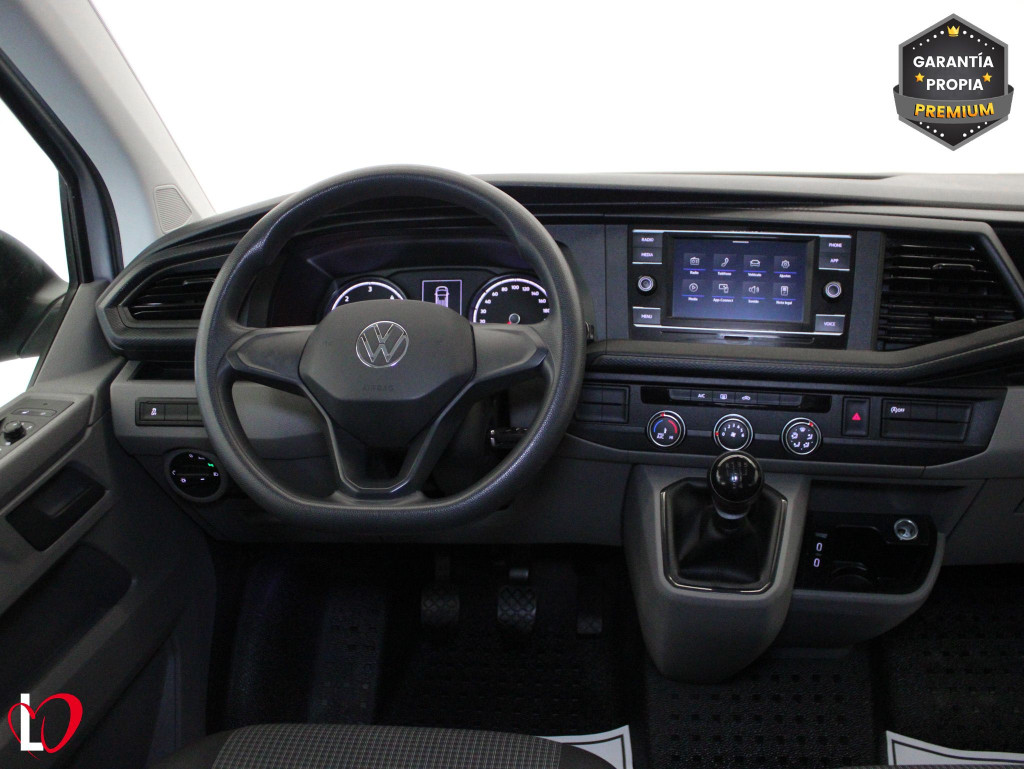 VOLKSWAGEN TRANSPORTER 2.0 TDI T6 COMBI 9 LARGA 110 de segunda mano