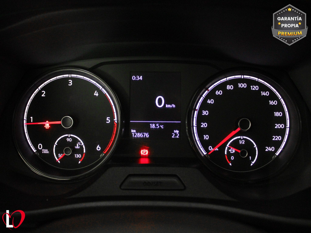 VOLKSWAGEN TRANSPORTER 2.0 TDI T6 COMBI 9 LARGA 110 de segunda mano