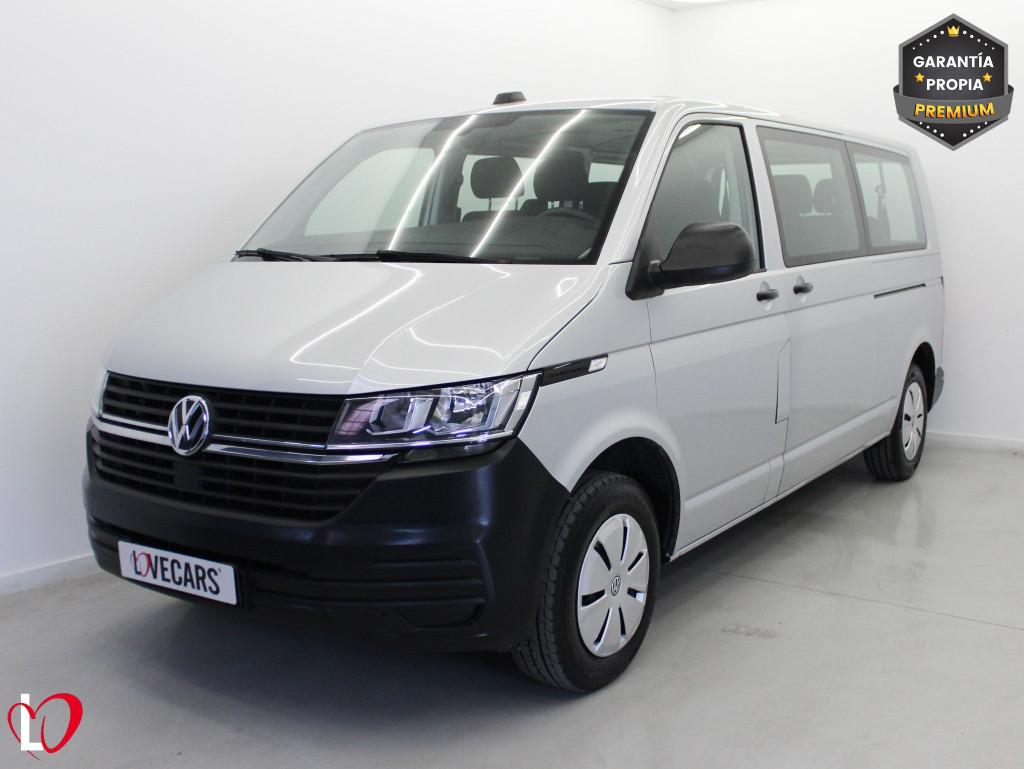 VOLKSWAGEN TRANSPORTER 2.0 TDI T6 COMBI 9 LARGA 110 de segunda mano