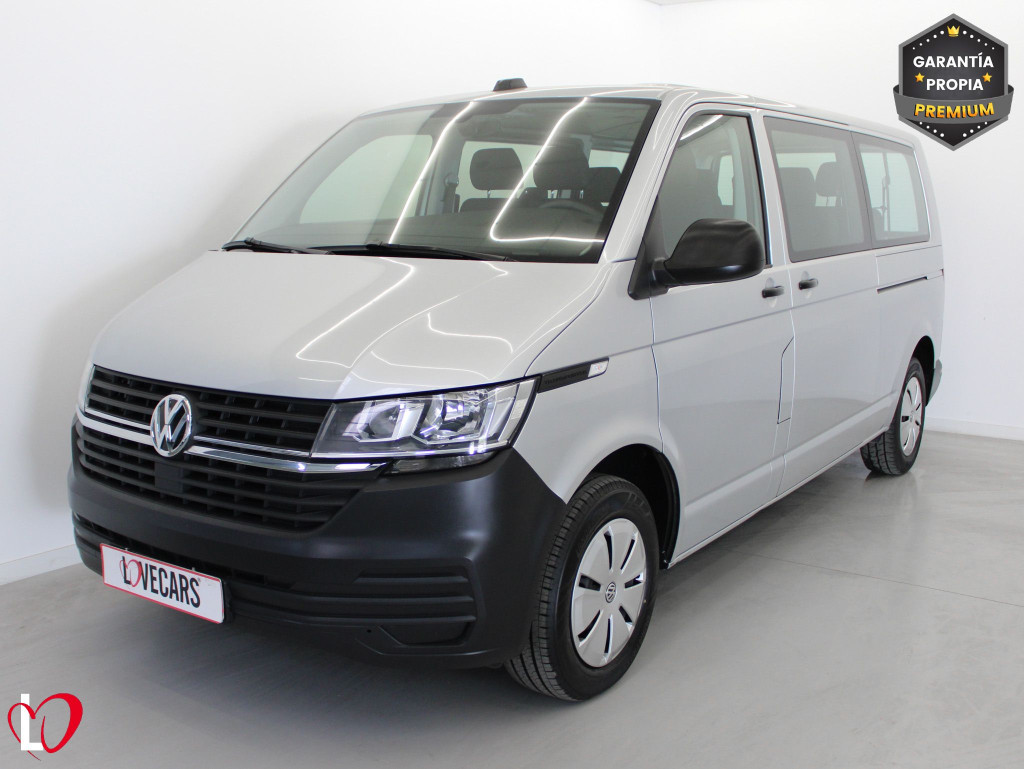 VOLKSWAGEN TRANSPORTER 2.0 TDI T6 COMBI 9 LARGA 110 de segunda mano