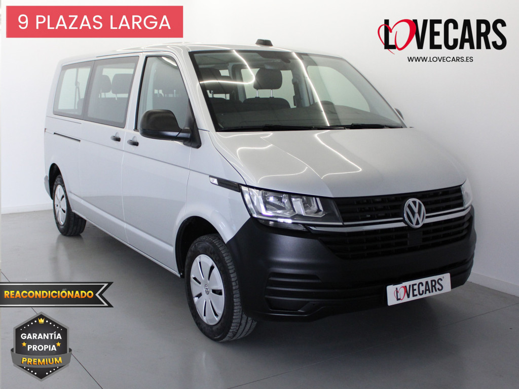 VOLKSWAGEN TRANSPORTER 2.0 TDI T6 COMBI 9 LARGA 110 de segunda mano