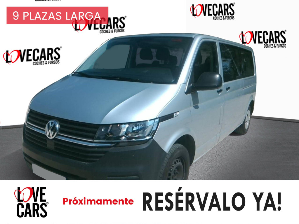 VOLKSWAGEN TRANSPORTER 2.0 TDI T6 COMBI 9 LARGA 110 de segunda mano