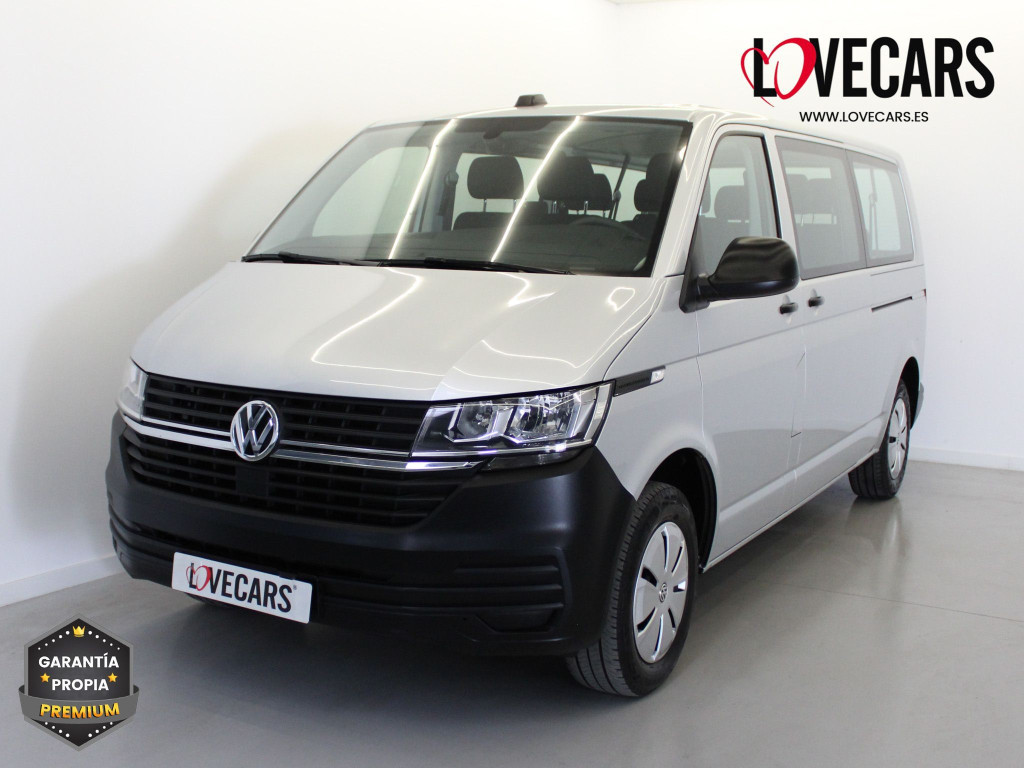 VOLKSWAGEN TRANSPORTER 2.0 TDI T6 COMBI 9 LARGA 110 de segunda mano