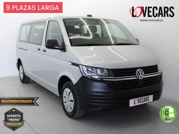 VOLKSWAGEN TRANSPORTER 2.0 TDI T6 COMBI 9 LARGA 110 de segunda mano