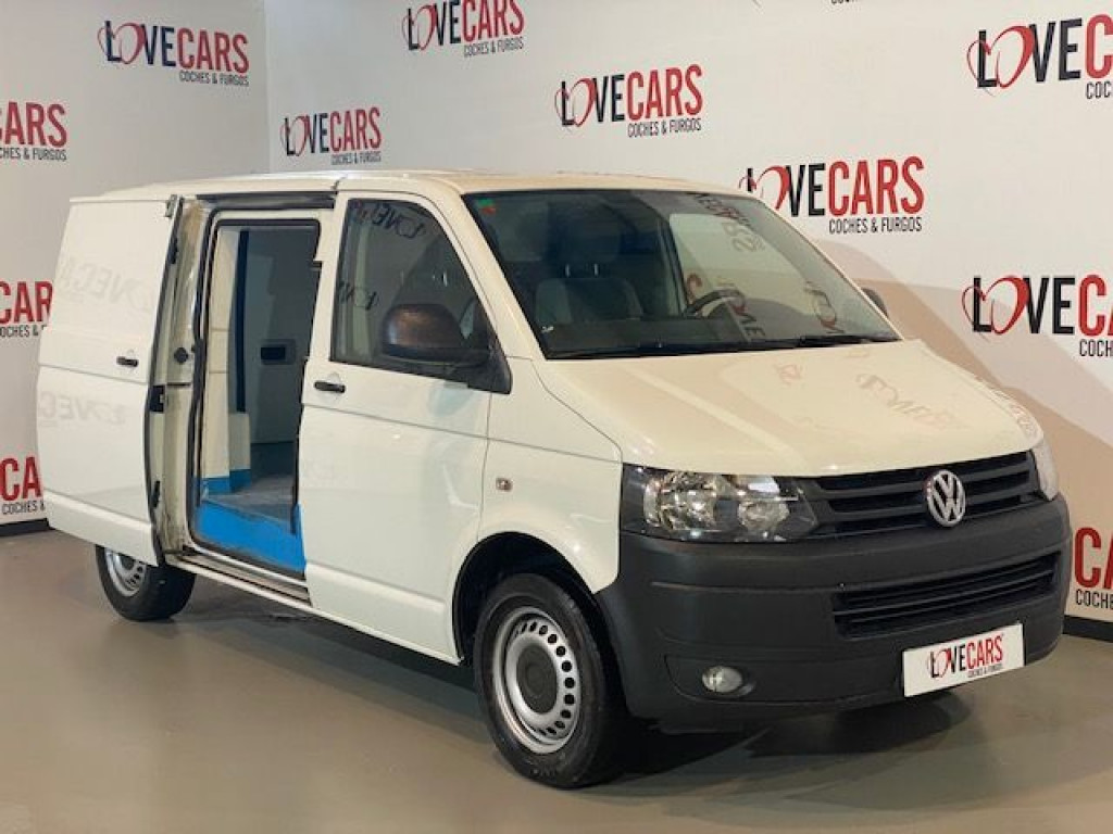 VOLKSWAGEN TRANSPORTER TDI FURGON ISOTERMO + EQUIPO FRIO de segunda mano